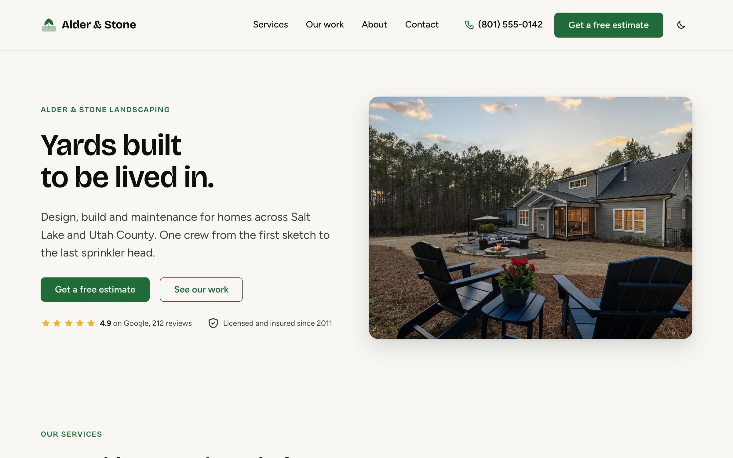 Landscaping