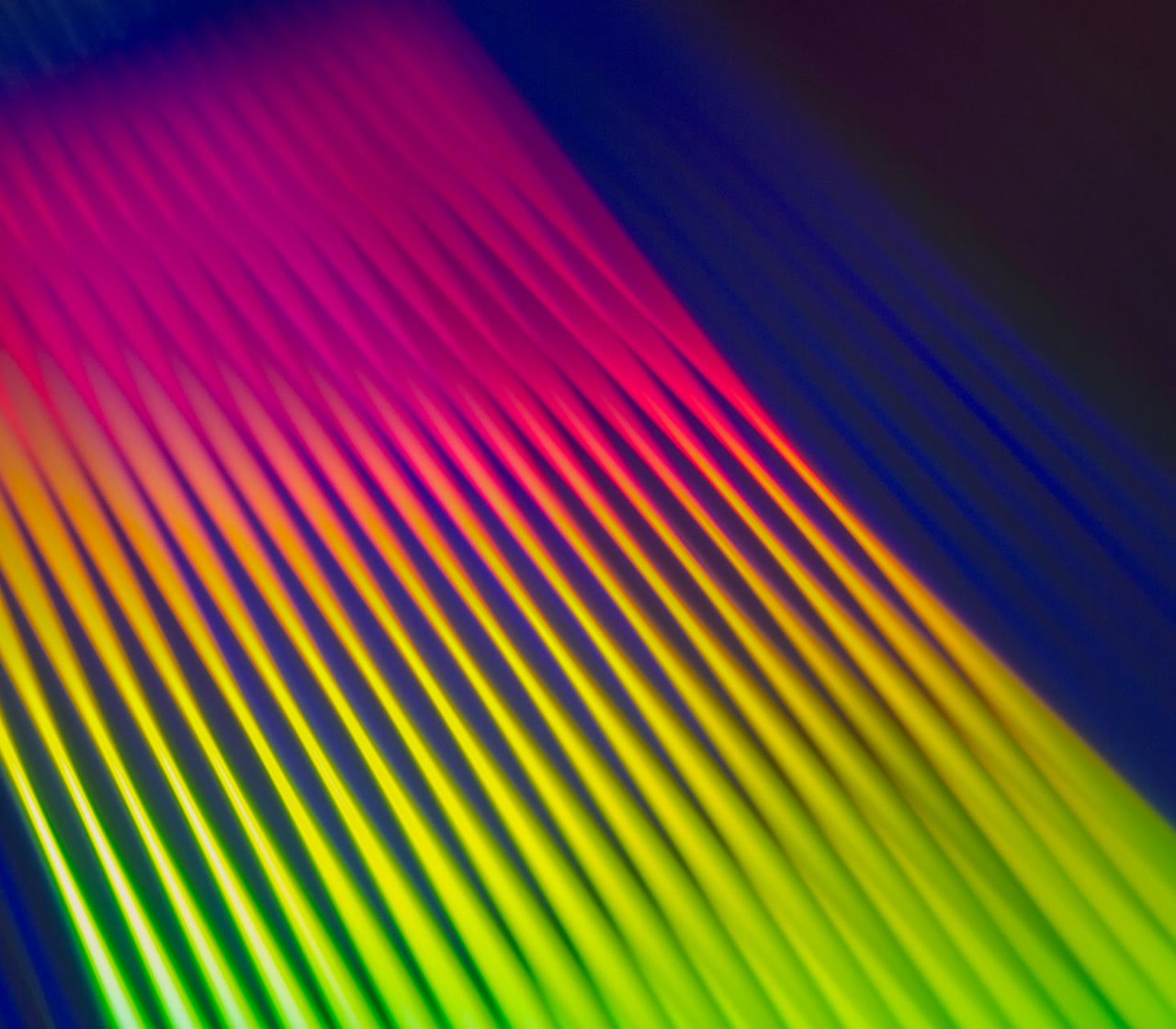 Neon stripes in a colourful gradient