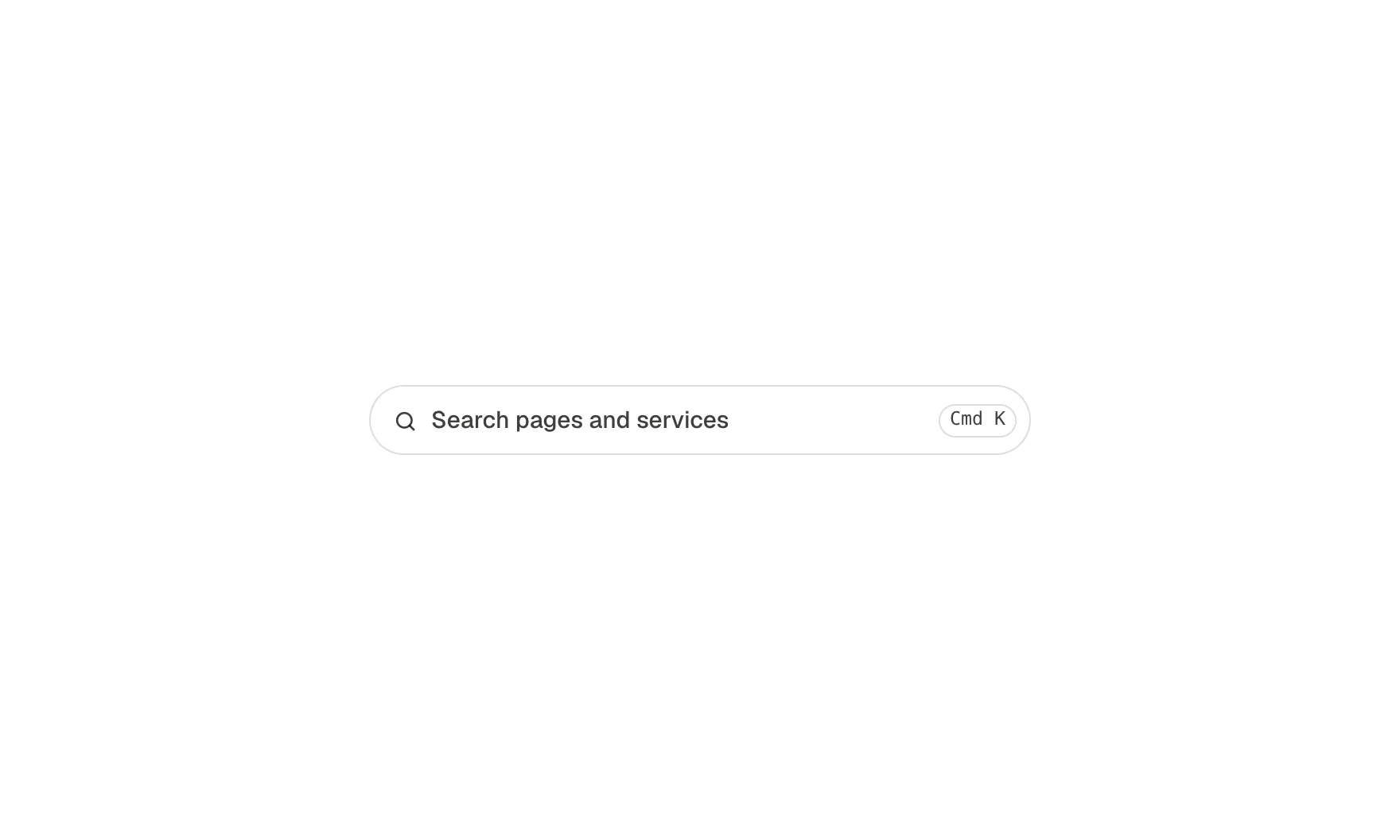 Search palette